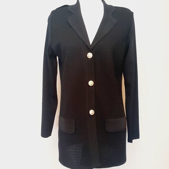 Exclusively Misook Knit Cardigan - Picture 1 of 12
